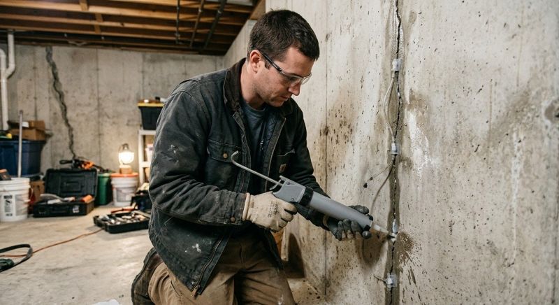 Basement Crack Repair in Tampa, FL