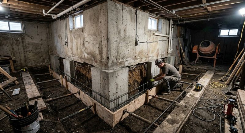 Basement Underpinning in Tampa, FL