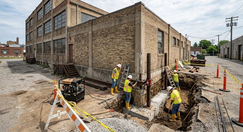 Building Foundation Repair in Tampa, FL