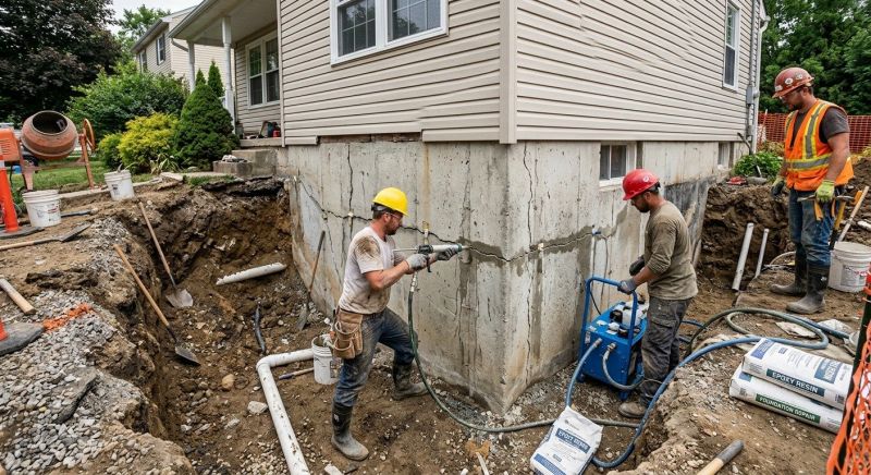Cracked Foundation Repair in Tampa, FL