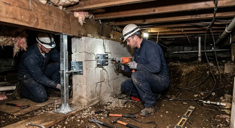 Crawl Space Leveling in Columbus, OH