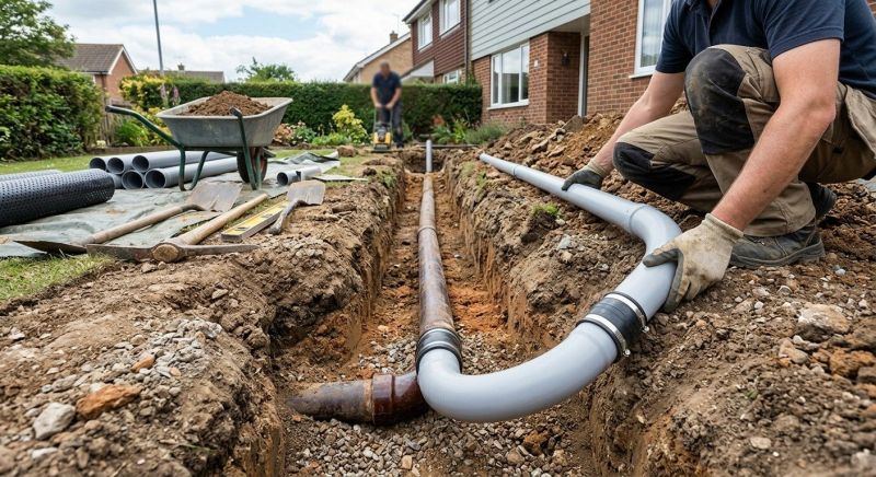 Drain Rerouting in Tuscaloosa, AL