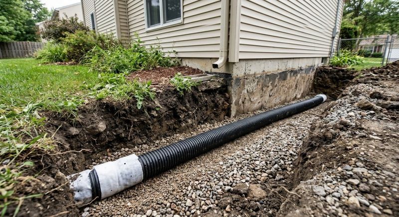 Drain Tile Installation in Birmingham, AL