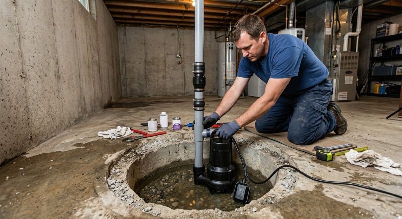 Drainage Pump Installation in Providence, RI