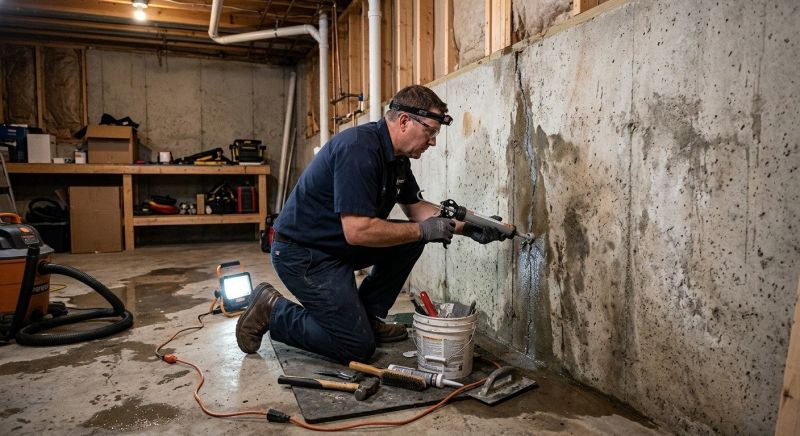 Foundation Leak Repair in Columbus, OH