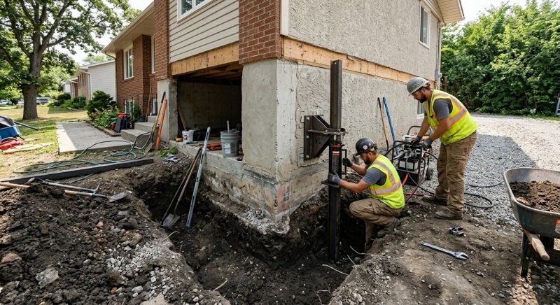 Foundation Pier Repair in Tampa, FL