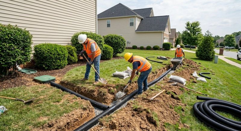 House Drainage Installation in Tuscaloosa, AL