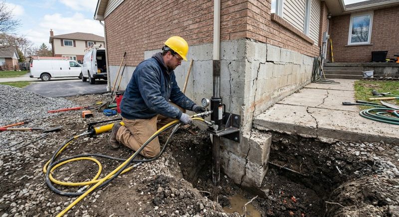 Residential Foundation Repair in Columbus, OH