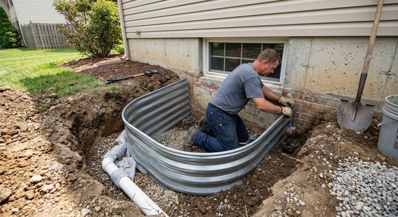 Window Well Waterproofing in Alpharetta, GA