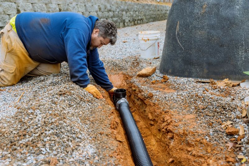 trench drain installation and repair
