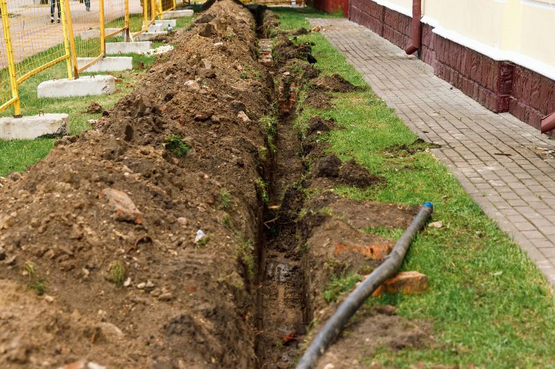 trench drain installation and repair