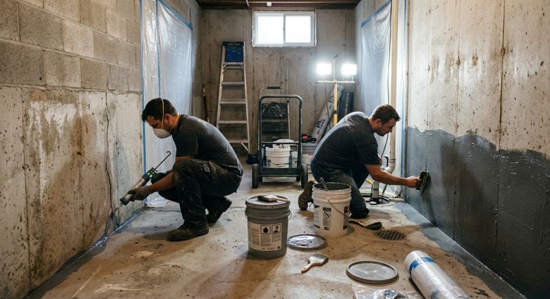 Basement Concrete Sealing in Tampa, FL