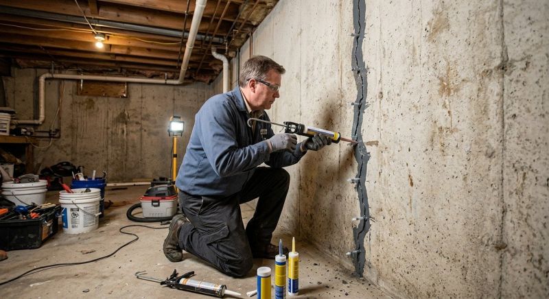 Basement Crack Repair in Columbus, OH