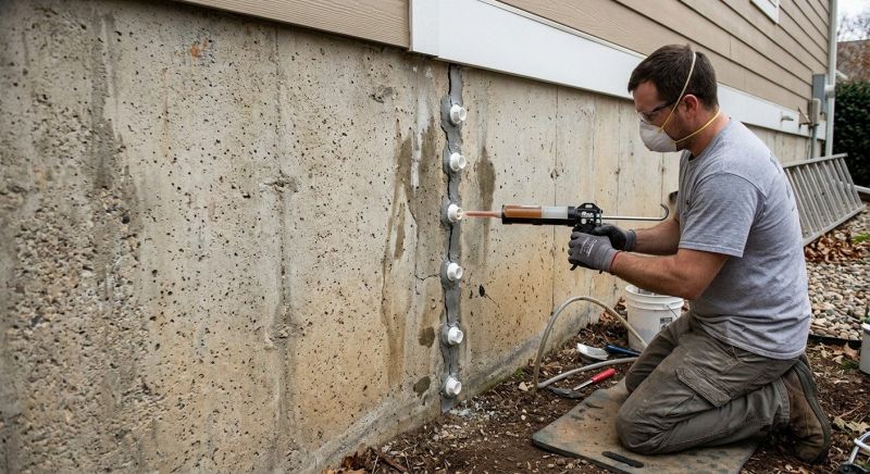 Basement Crack Repair in Columbus, OH