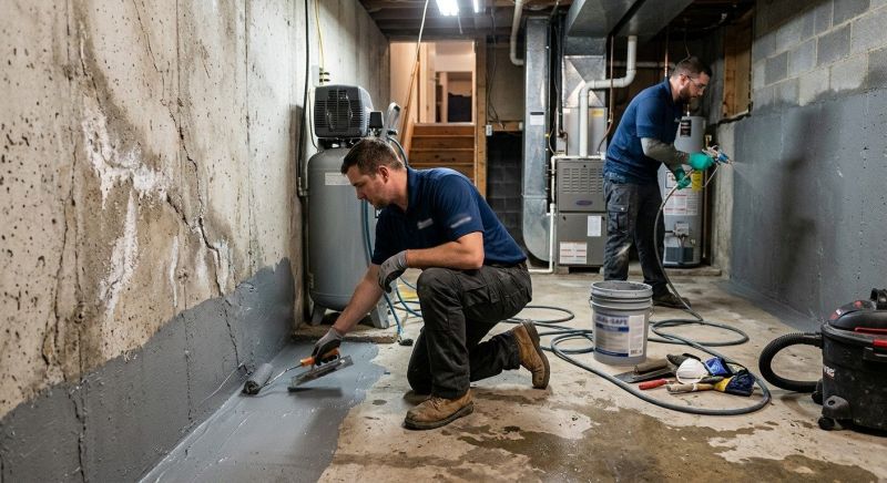 Basement Foundation Sealing in Columbus, OH