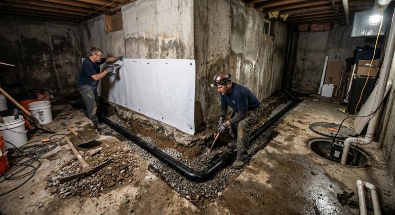 Basement Seepage Repair in Sarasota, FL