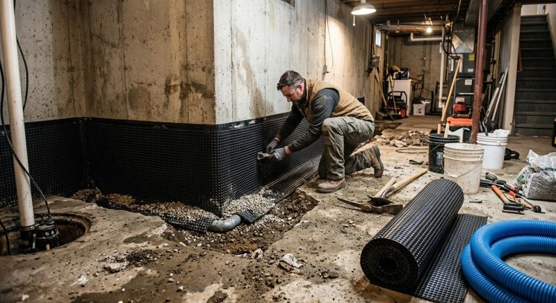 Basement Waterproofing in Tampa, FL