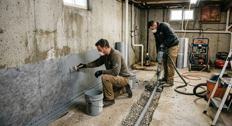 Cellar Waterproofing in Tuscaloosa, AL