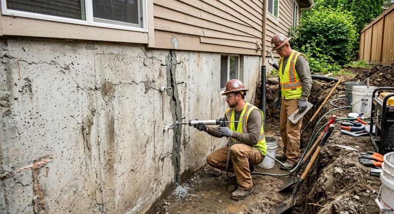 Cracked Foundation Repair in Tampa, FL