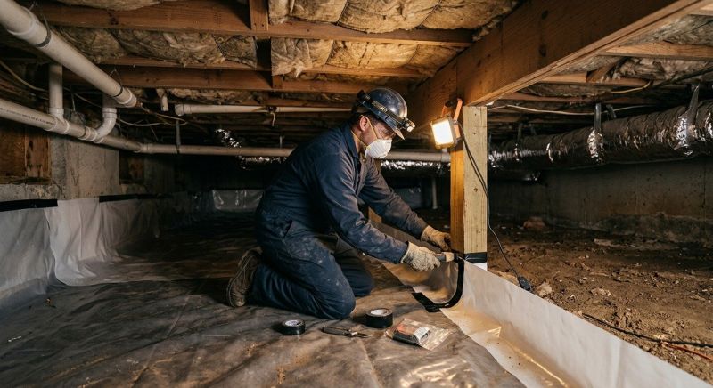 Crawl Space Leveling in Sarasota, FL