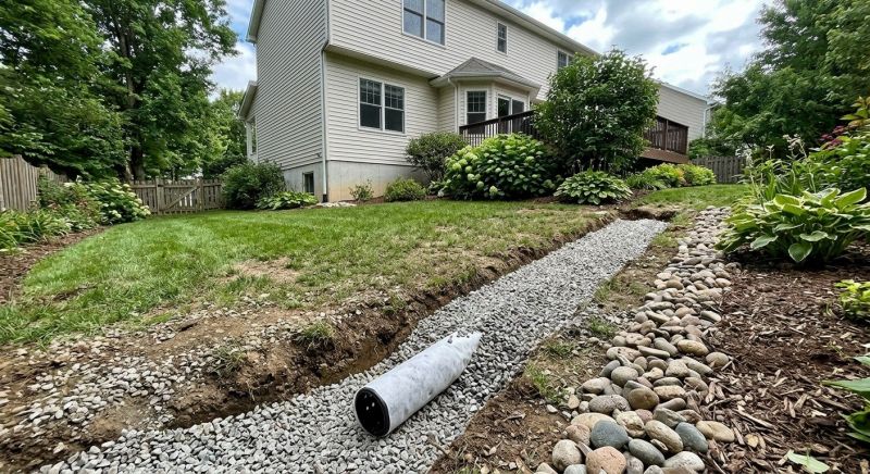 Curtain Drain Installation in Tuscaloosa, AL