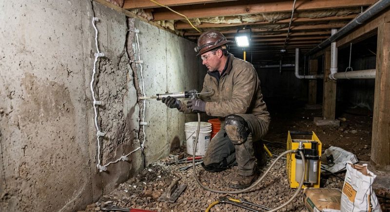 Deep Foundation Repair in Columbus, OH