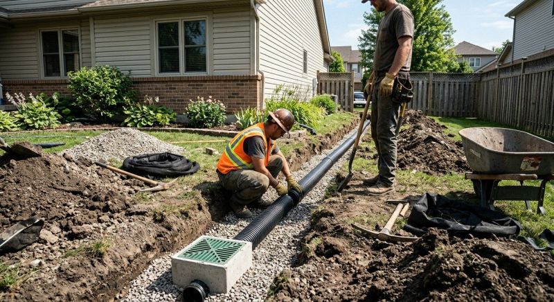 Drain Line Installation in Birmingham, AL