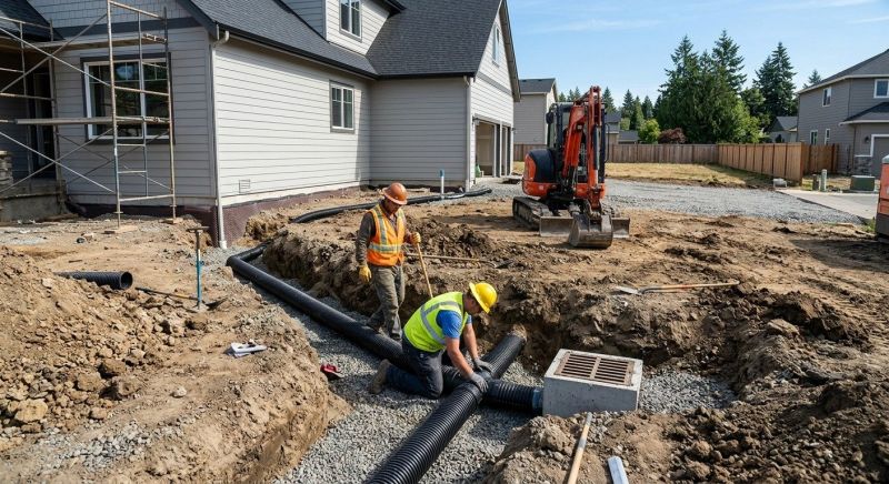 Drain Rerouting in Tuscaloosa, AL