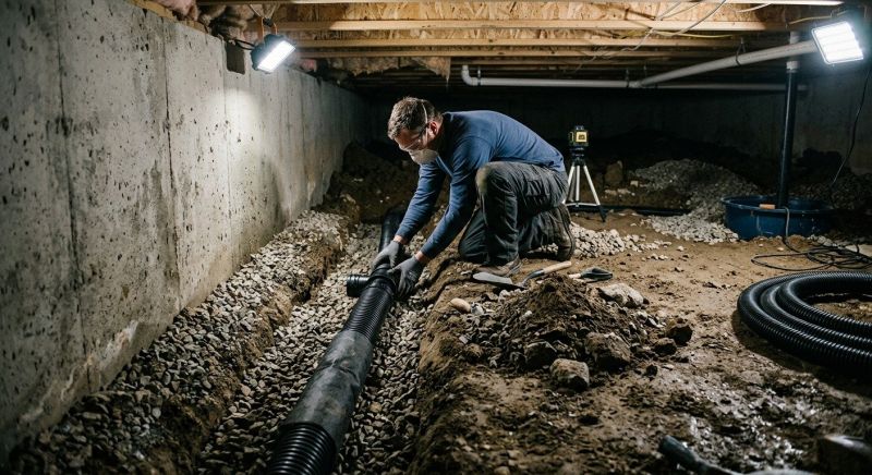 Drain Rerouting in Tuscaloosa, AL