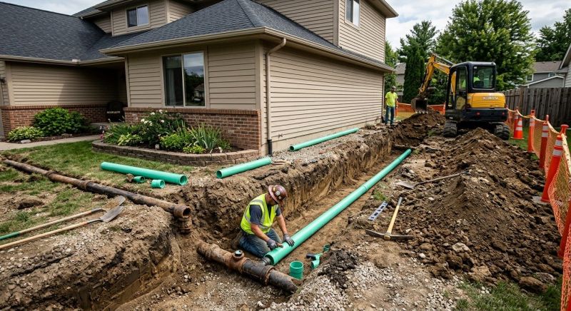 Drainage Line Replacement in Birmingham, AL