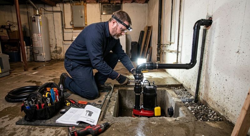 Drainage Pump Installation in Boston, MA