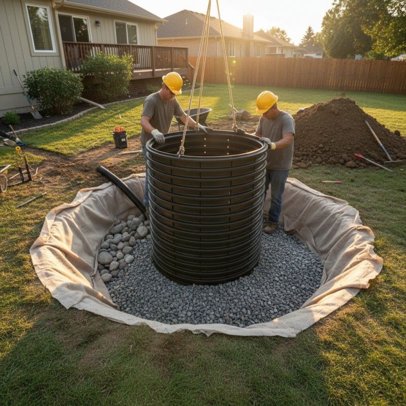 Dry Well Construction in Birmingham, AL