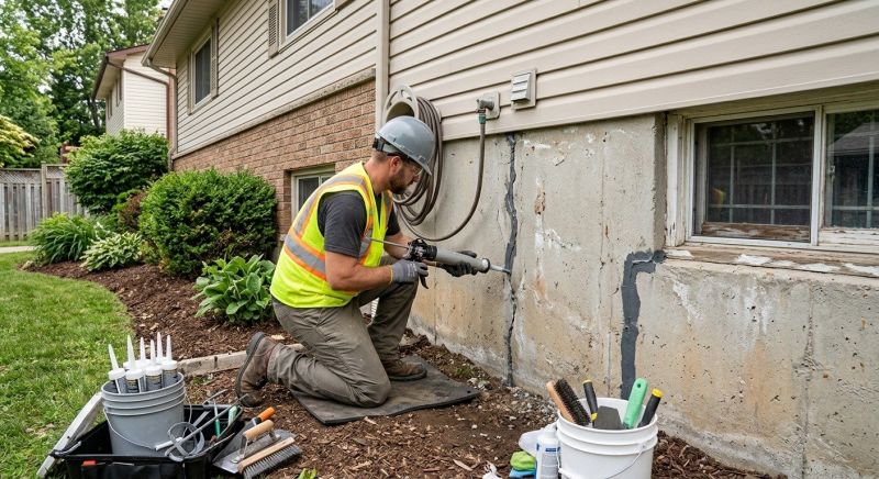 Foundation Crack Sealing in Tampa, FL