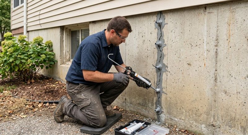 Foundation Crack Sealing in Sarasota, FL