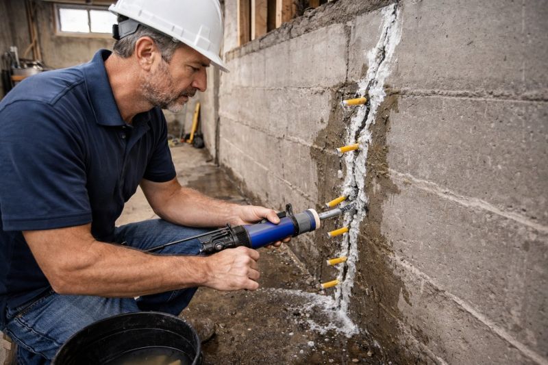 Foundation Crack Sealing in Sarasota, FL