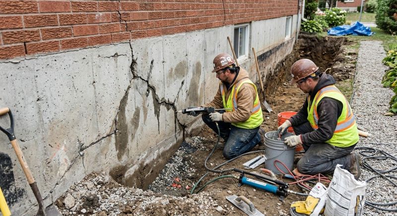 Foundation Cracks Repair in Sarasota, FL