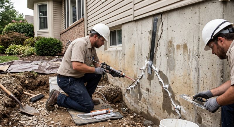 Foundation Cracks Repair in Sarasota, FL