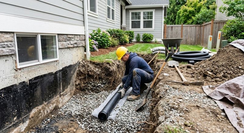 Foundation Drain Repair in Birmingham, AL