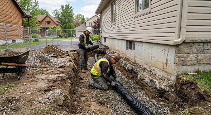 Foundation Drain Repair in Tuscaloosa, AL