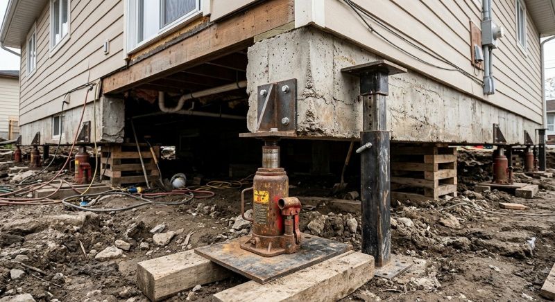 Foundation Jacking in Columbus, OH
