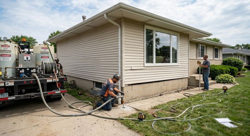 Foundation Lifting in Columbus, OH