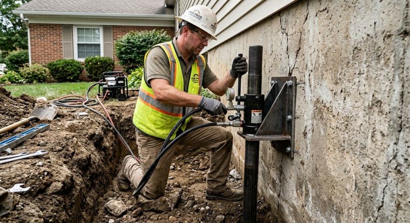 Foundation Releveling in Columbus, OH