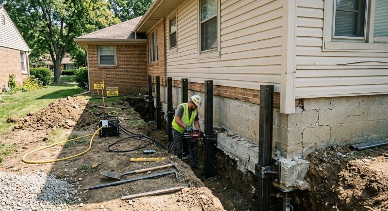 Foundation Renovation in Columbus, OH