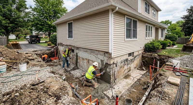 Foundation Renovation in Columbus, OH