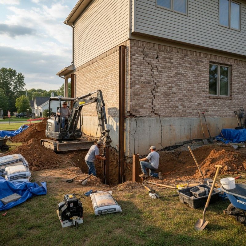 Foundation Structural Repair in Columbus, OH