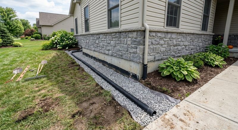 French Ditch Installation in Birmingham, AL