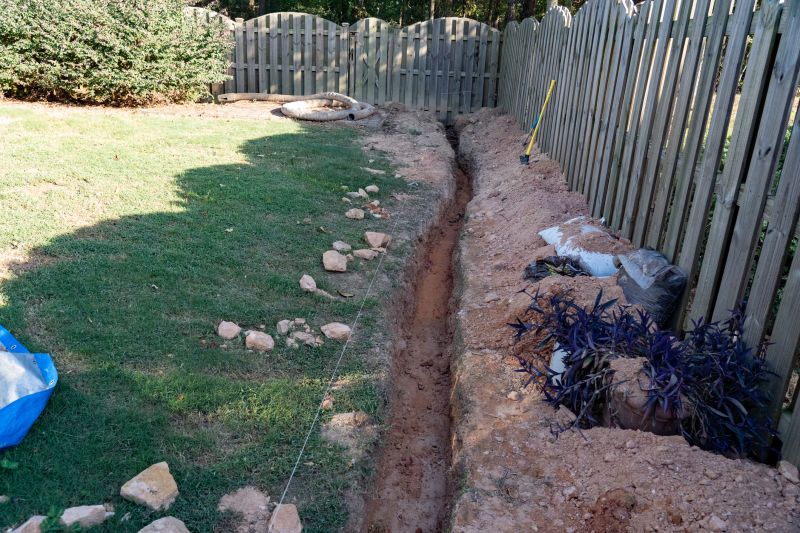 French Ditch Installation in Birmingham, AL