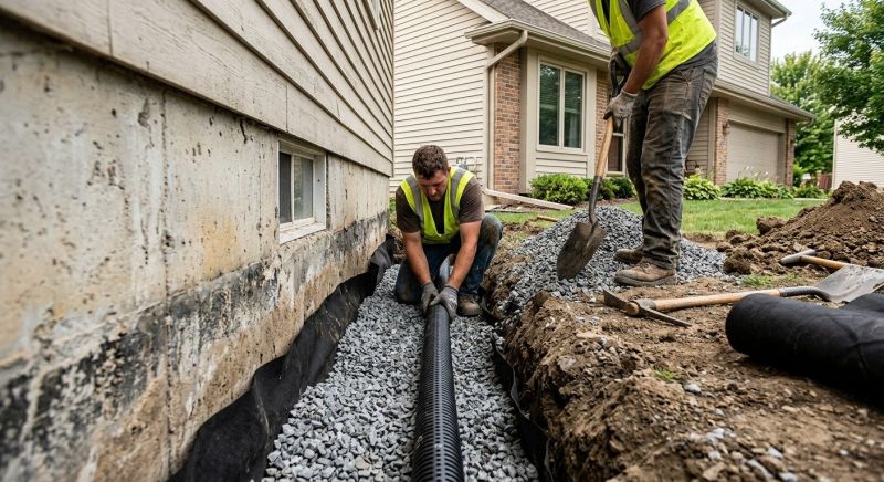 French Drain Replacement in Tuscaloosa, AL