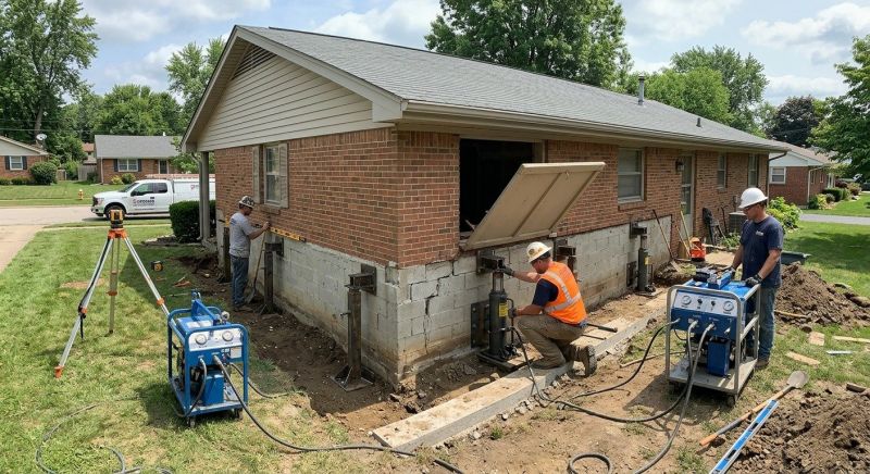 Home Foundation Leveling in Columbus, OH