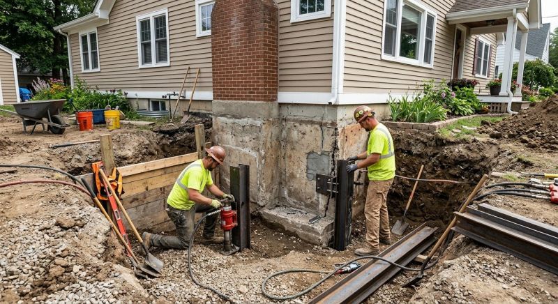 House Foundation Repair in Columbus, OH